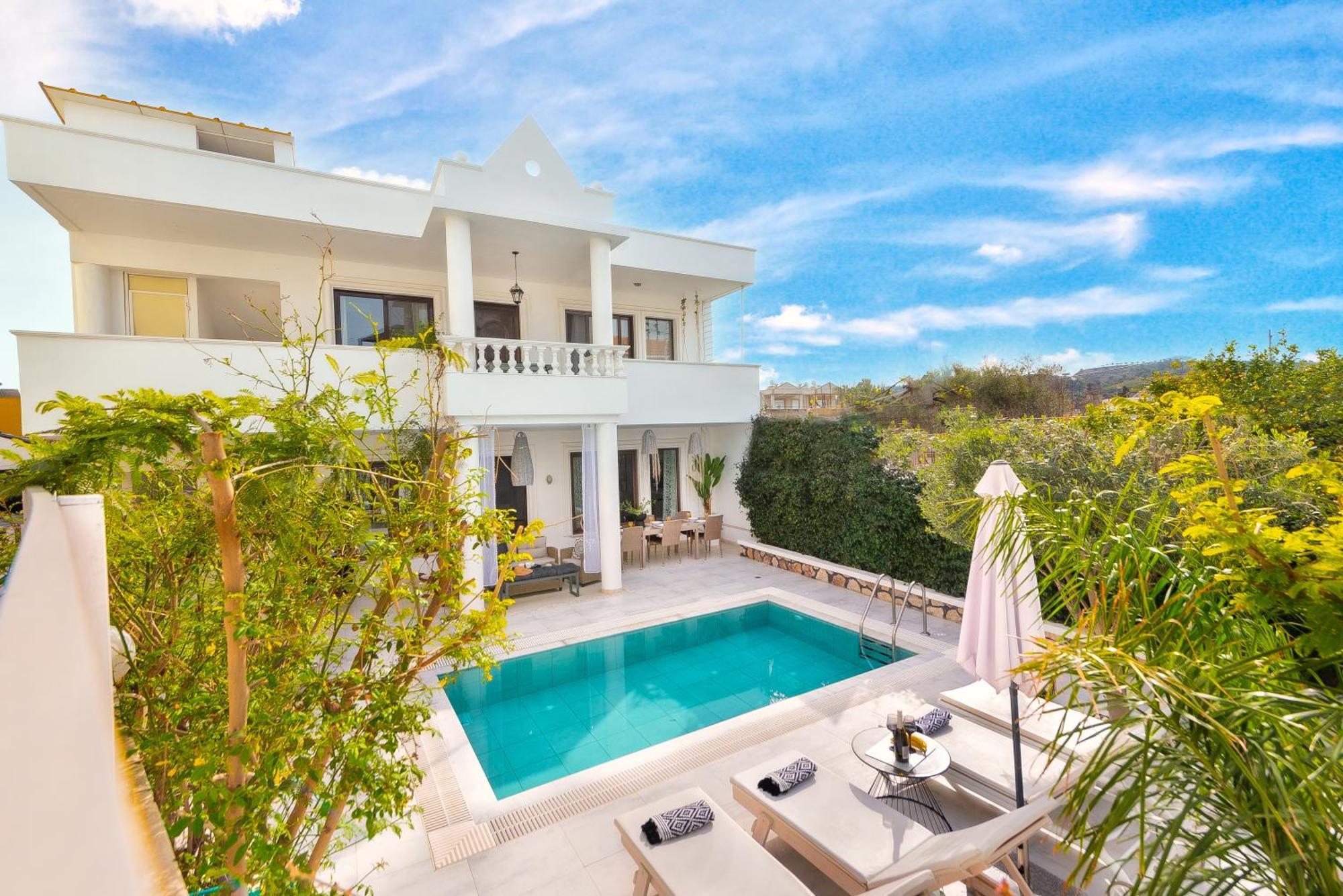 Mikaela'S Pool House Villa Afándu Kültér fotó