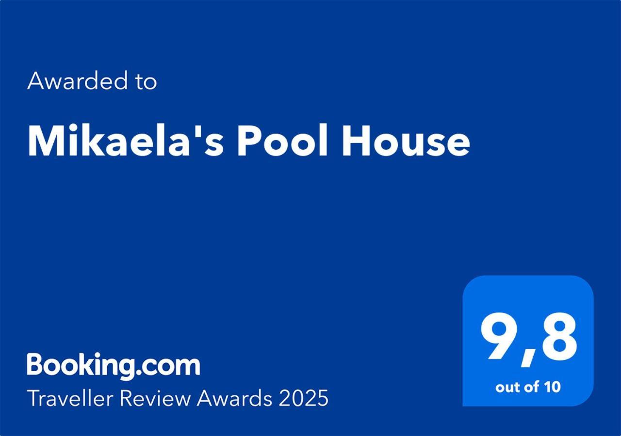 Mikaela'S Pool House Villa Afándu Kültér fotó